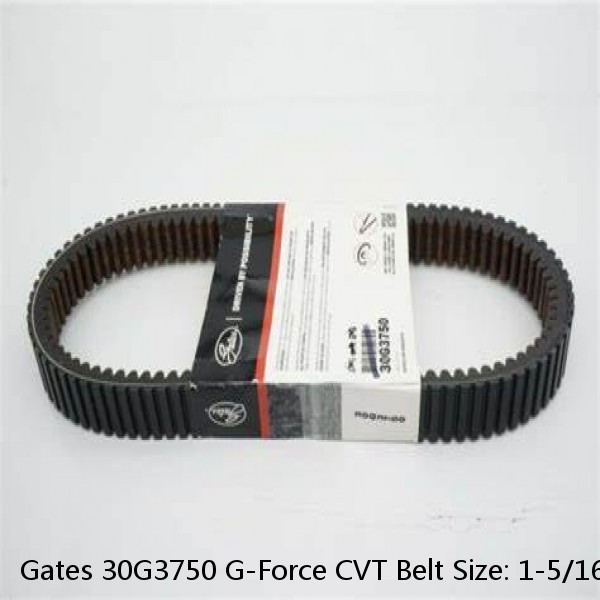 Gates 30G3750 G-Force CVT Belt Size: 1-5/16" x 38-5/8"
