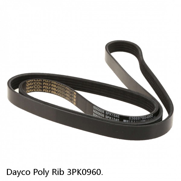 Dayco Poly Rib 3PK0960.